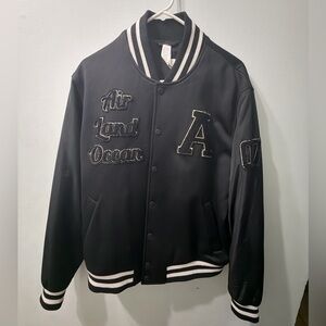 Alo G.O.A.T. Varsity Jacket with Embroidered Patches